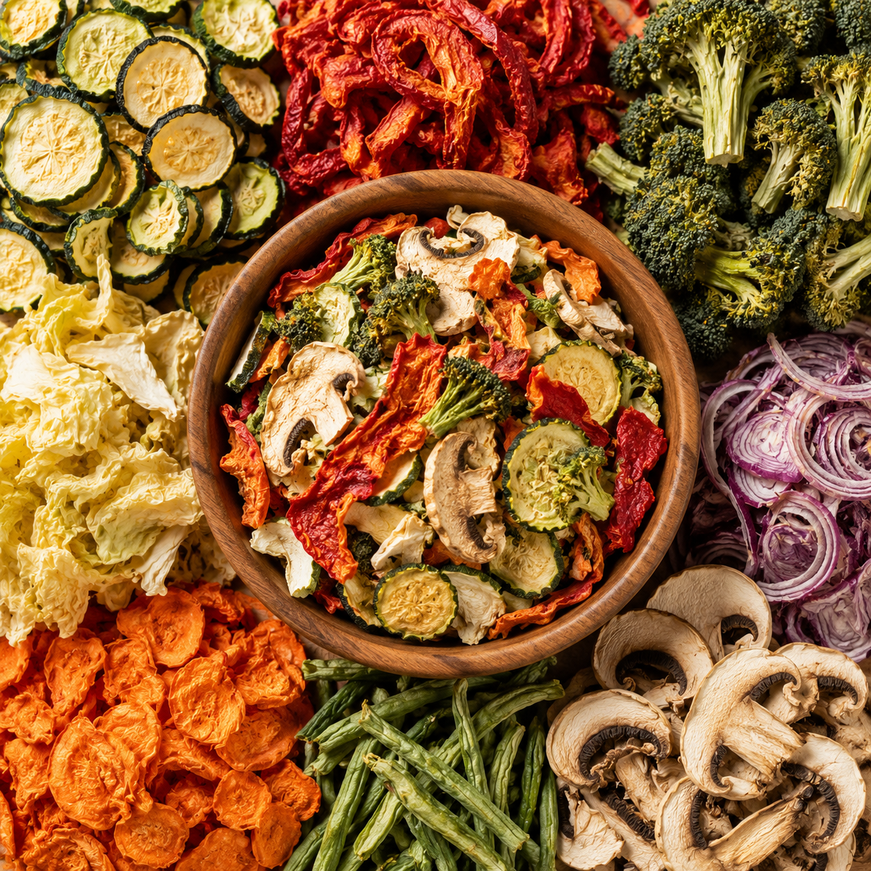 Dehydrated Vegetables